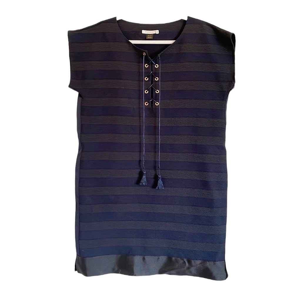 wom & now barcelona poncho style sack lace tassel